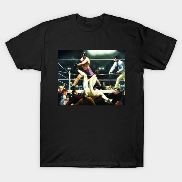 Dempsey and Firpo George Bellows T-Shirt by buythebook86